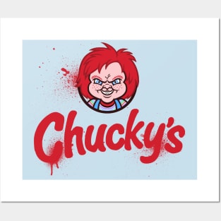 Chucky's (w/Blood) Posters and Art